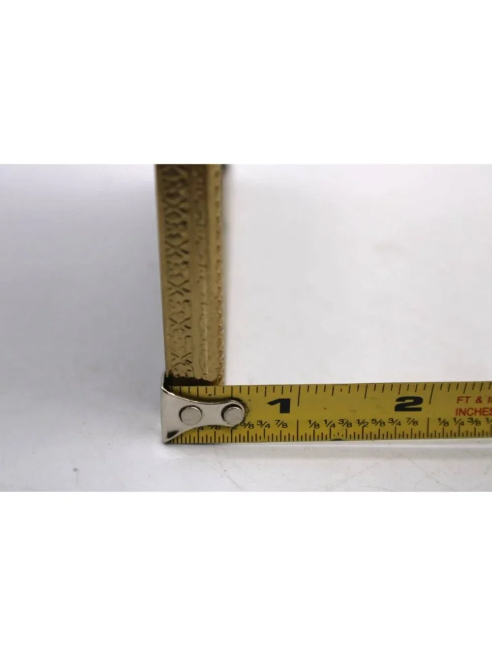 Vintage Brass Collage Picture Frame Oval Rectangle Options Tabletop Wall Display